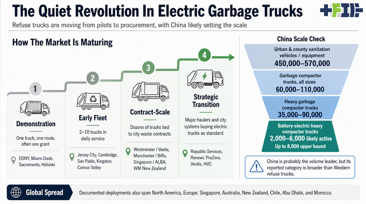 Electric Garbage Trucks and the Role of Biomass Energy: A Sustainable Fuel Revolution