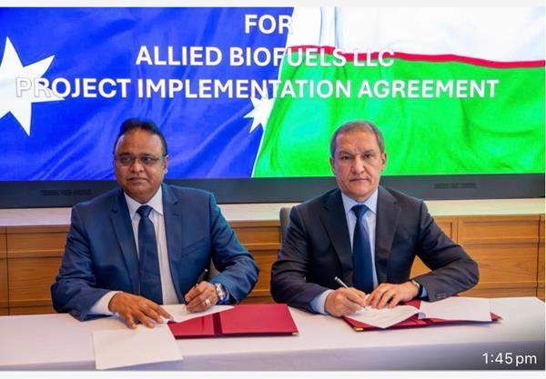 Allied Biofuels Uzbekistan Secures Presidential Decree: A Major Boost for Sustainable Fuel and Biomass Energy